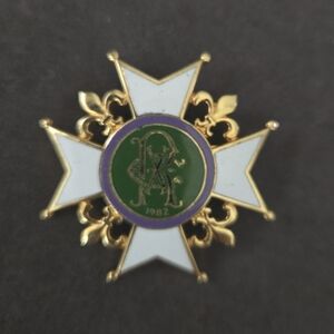 Vintage 1982 Tiffany & Co. Mardi Gras Pin